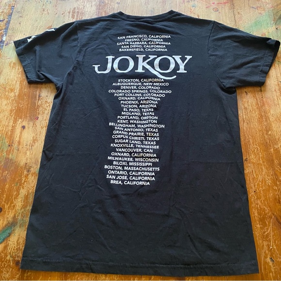 JO KOY Break The Mold Black Short Sleeve Tour T-Shirt - Men's Size Medium. - Picture 8 of 10